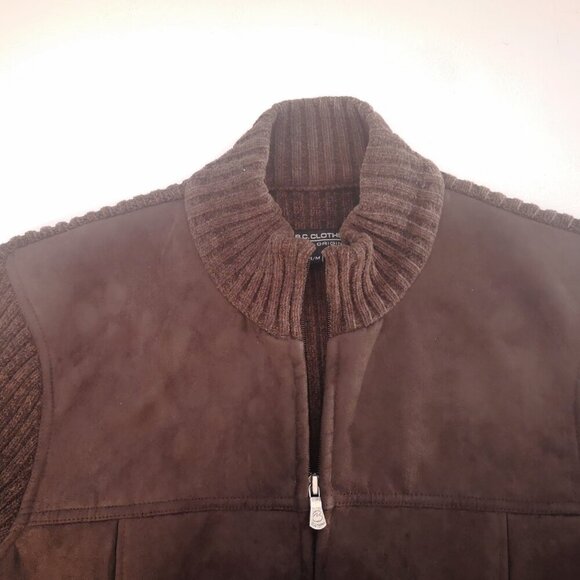 BC Clothing Original Ladies Dark Brown Size Medium Full Zip Jacket - Picture 6 of 13